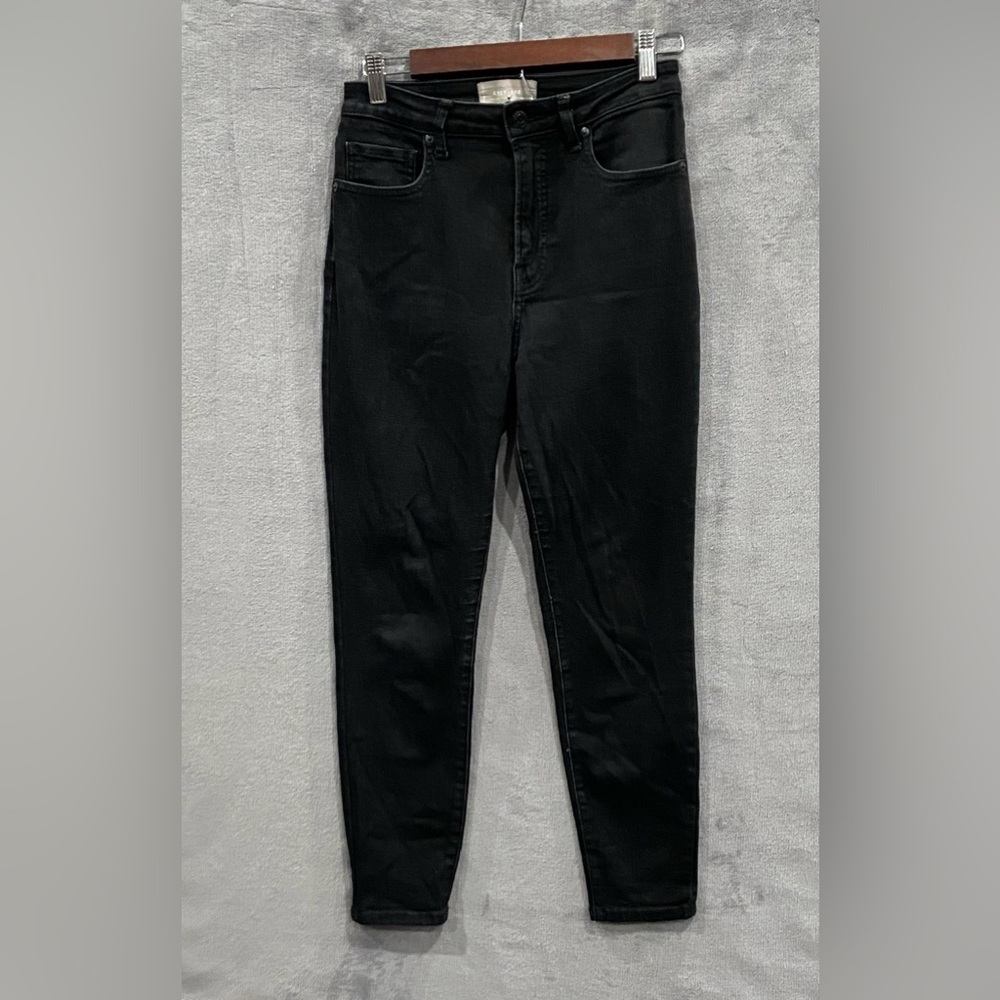 Everlane The Curvy Stretch Black High-Rise Crop Skinny Jeans Women’s Sz 28 NWOT
